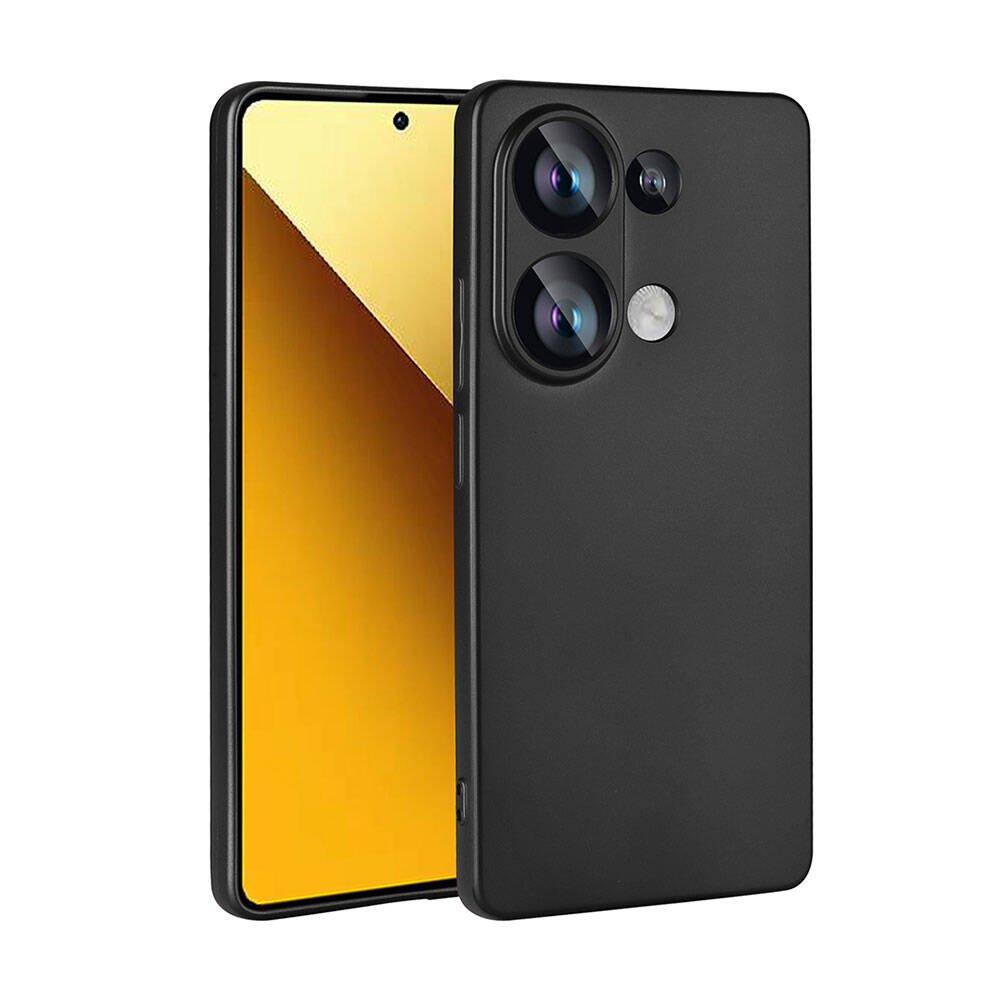 Xiaomi Redmi Note 13 4G Kılıf Zore Premier Silikon Kapak Siyah