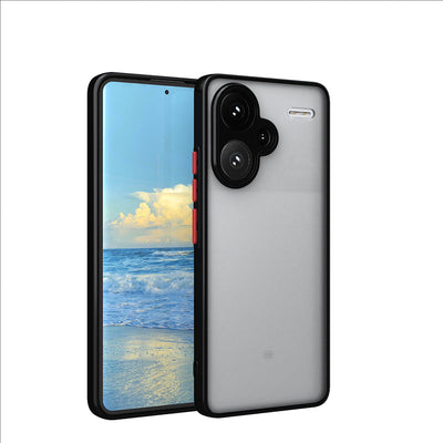 Xiaomi Redmi Note 13 5G Kılıf Zore Hux Kapak Siyah