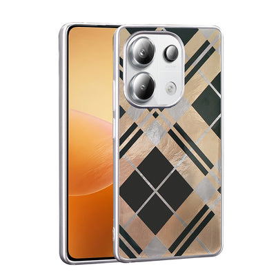 Xiaomi Redmi Note 13 Pro 4G Kılıf Desenli Zore Mep Kapak Geometrik