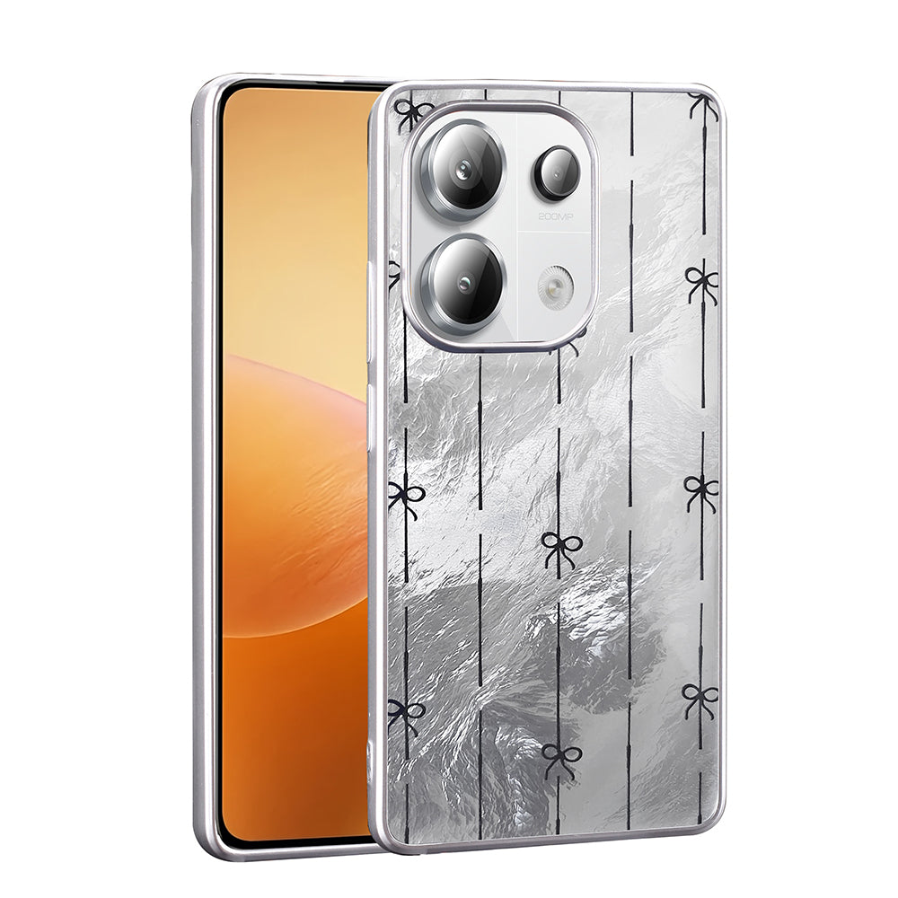 Xiaomi Redmi Note 13 Pro 4G Kılıf Desenli Zore Mep Kapak Küçük Fiyonk