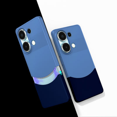 Xiaomi Redmi Note 13 Pro 4G Kılıf Mıknatıslı Zore Duble Kapak Lacivert