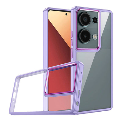 Xiaomi Redmi Note 13 Pro 4G Kılıf Zore Flora Kapak Lila