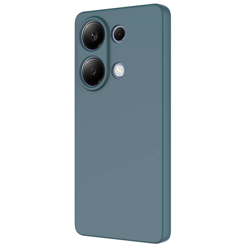 Xiaomi Redmi Note 13 Pro 4G Kılıf Zore Mara Lansman Kapak Lacivert