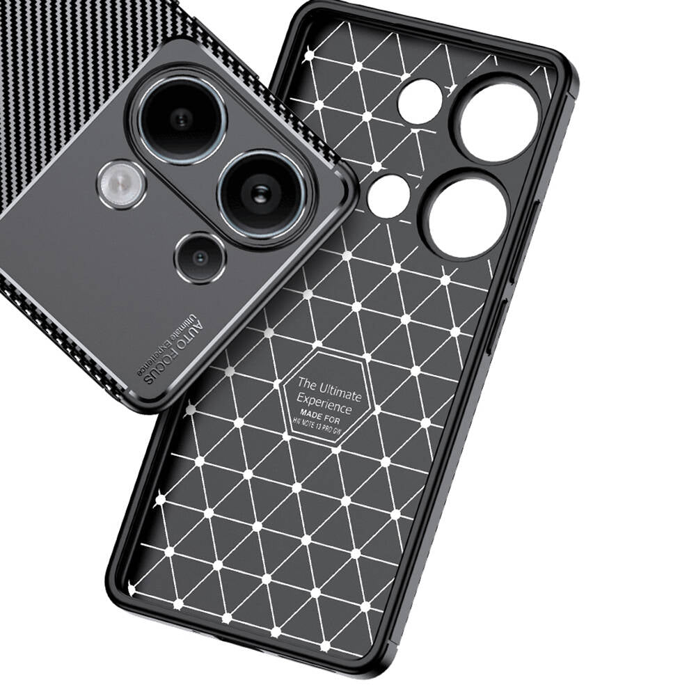 Xiaomi Redmi Note 13 Pro 4G Kılıf Zore Negro Silikon Kapak Lacivert