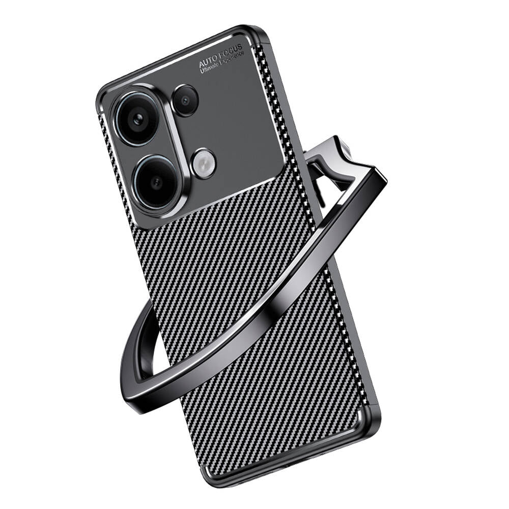 Xiaomi Redmi Note 13 Pro 4G Kılıf Zore Negro Silikon Kapak Lacivert