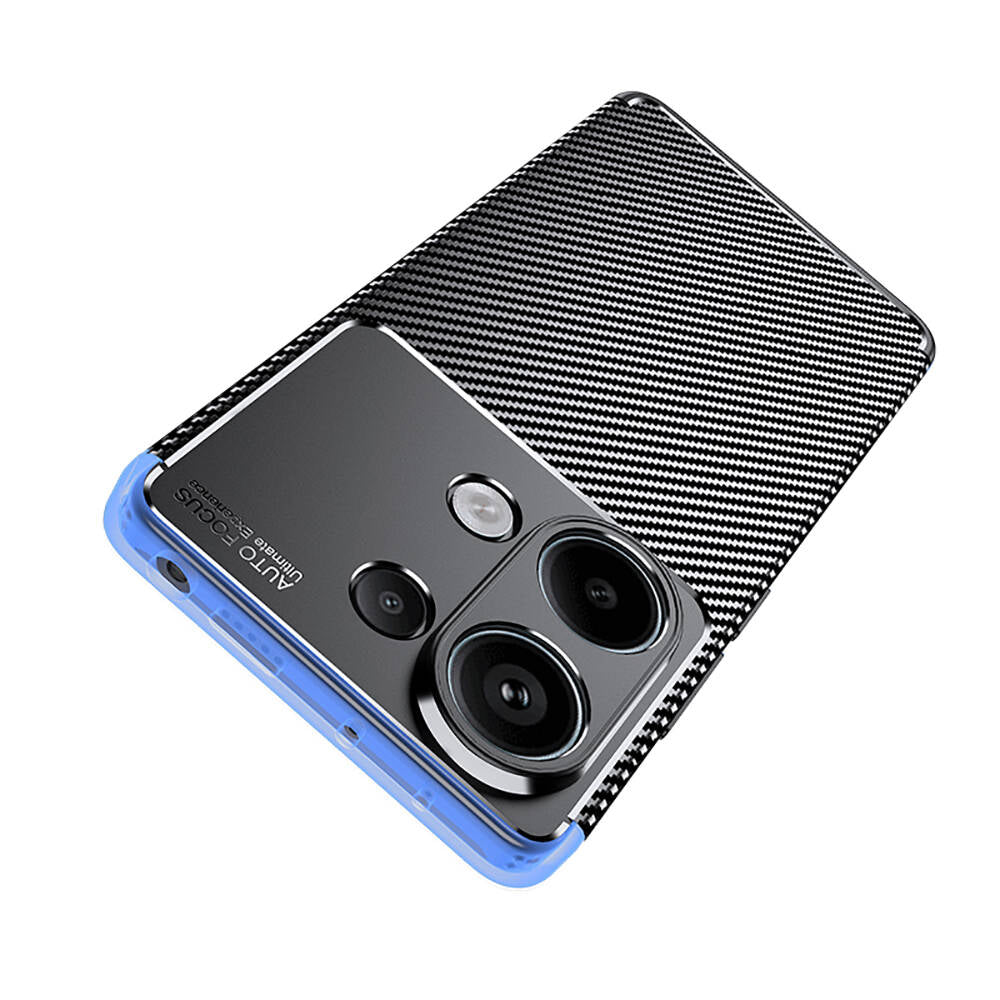 Xiaomi Redmi Note 13 Pro 4G Kılıf Zore Negro Silikon Kapak Lacivert