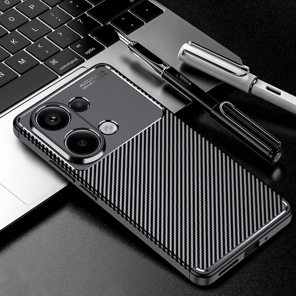 Xiaomi Redmi Note 13 Pro 4G Kılıf Zore Negro Silikon Kapak Lacivert