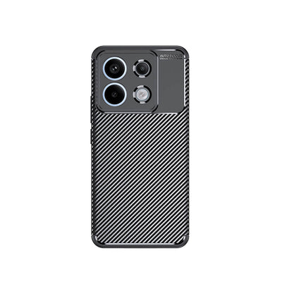 Xiaomi Redmi Note 13 Pro 5G Kılıf Zore Negro Silikon Kapak Siyah