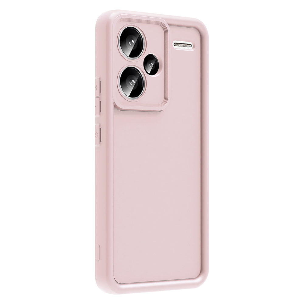 Xiaomi Redmi Note 13 Pro Plus Kılıf Kamera Korumalı Zore Ananas Kapak Mürdüm