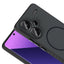 Xiaomi Redmi Note 13 Pro Plus 5G Kılıf M-safe Şarj Özellikli Zore Tea Kapak Lacivert