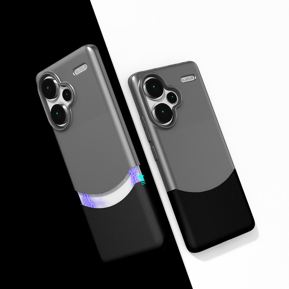 Xiaomi Redmi Note 13 Pro Plus 5G Kılıf Mıknatıslı Zore Duble Kapak