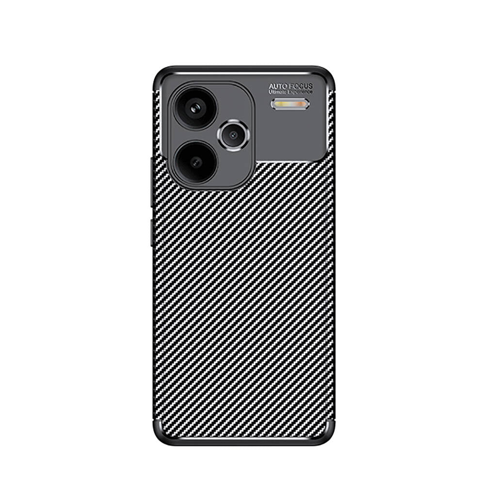 Xiaomi Redmi Note 13 Pro Plus 5G Kılıf Zore Negro Silikon Kapak Siyah