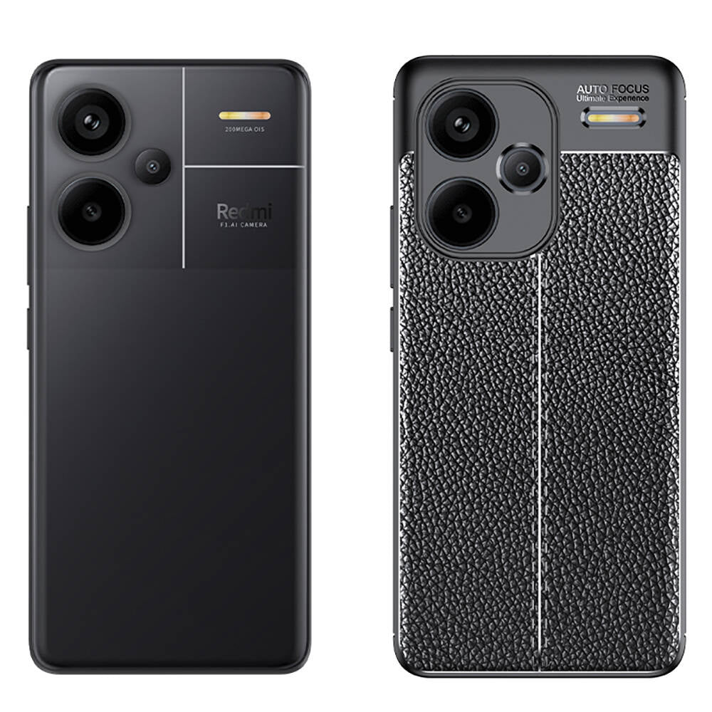 Xiaomi Redmi Note 13 Pro Plus 5G Kılıf Zore Niss Silikon Kapak Siyah