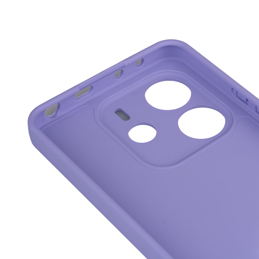 Xiaomi Redmi Note 14 4G Kılıf Zore Biye Silikon Kırmızı