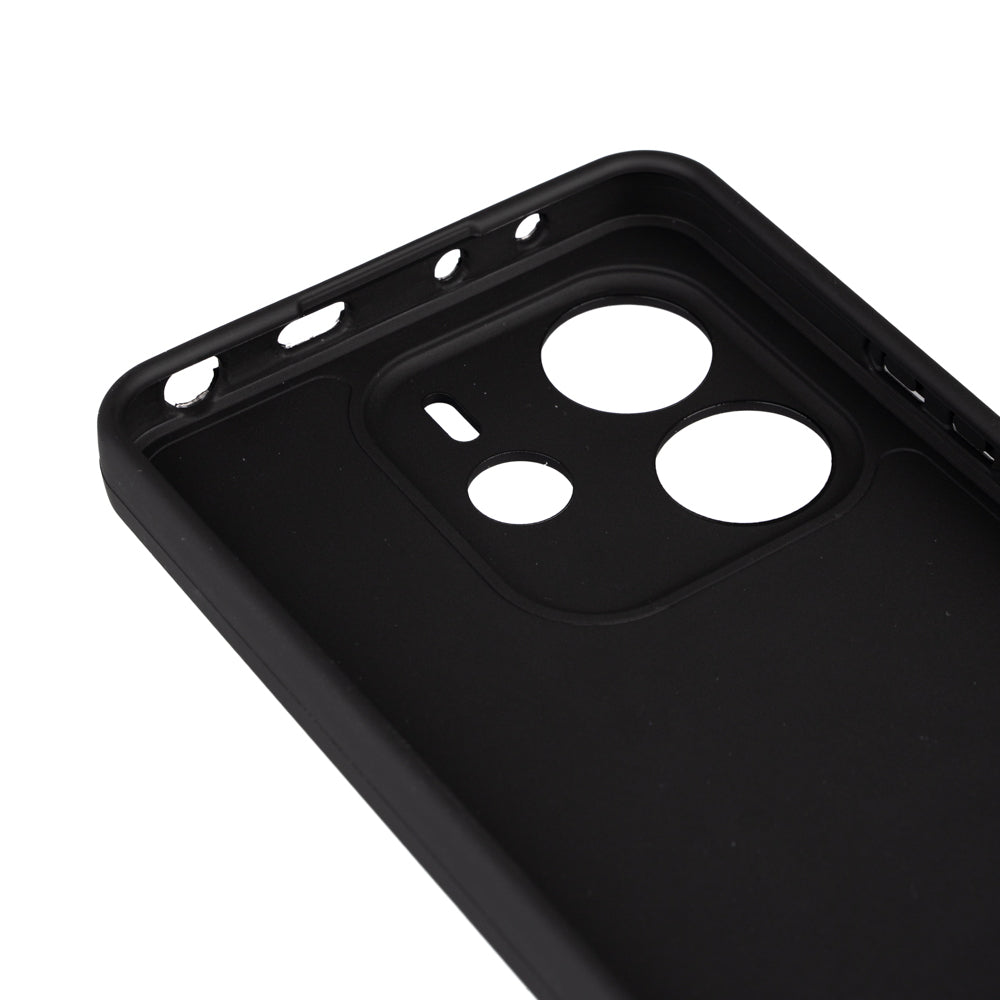 Xiaomi Redmi Note 14 4G Kılıf Zore Biye Silikon Kırmızı