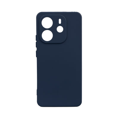 Xiaomi Redmi Note 14 4G Kılıf Zore Biye Silikon Lacivert