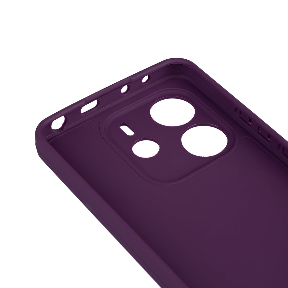 Xiaomi Redmi Note 14 4G Kılıf Zore Biye Silikon Mavi