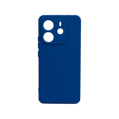 Xiaomi Redmi Note 14 4G Kılıf Zore Biye Silikon Mavi