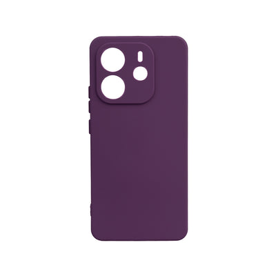 Xiaomi Redmi Note 14 4G Kılıf Zore Biye Silikon Mor