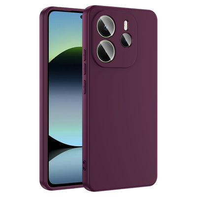 Xiaomi Redmi Note 14 4G Kılıf Zore Mara Lansman Kapak Siyah