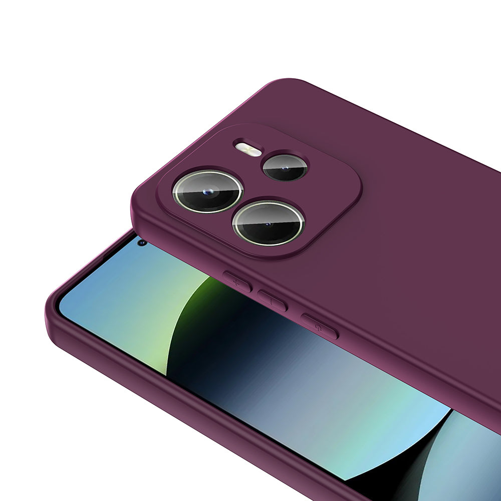 Xiaomi Redmi Note 14 4G Kılıf Zore Mara Lansman Kapak Lila