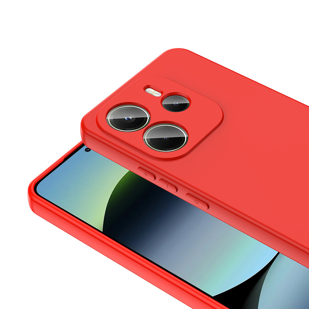Xiaomi Redmi Note 14 4G Kılıf Zore Mara Lansman Kapak Kırmızı