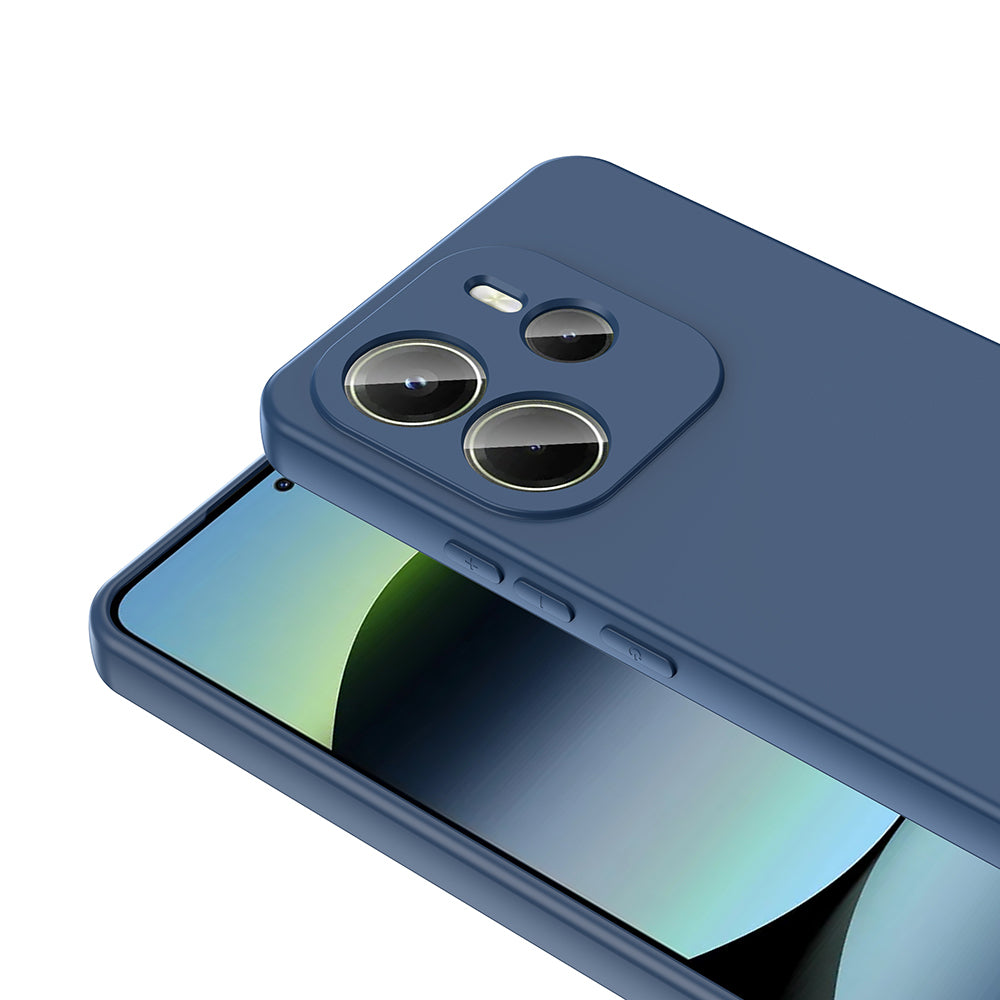 Xiaomi Redmi Note 14 4G Kılıf Zore Mara Lansman Kapak Lacivert