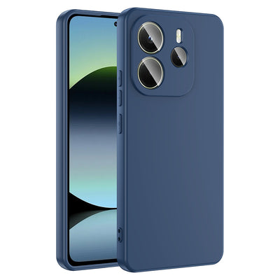 Xiaomi Redmi Note 14 4G Kılıf Zore Mara Lansman Kapak Lacivert
