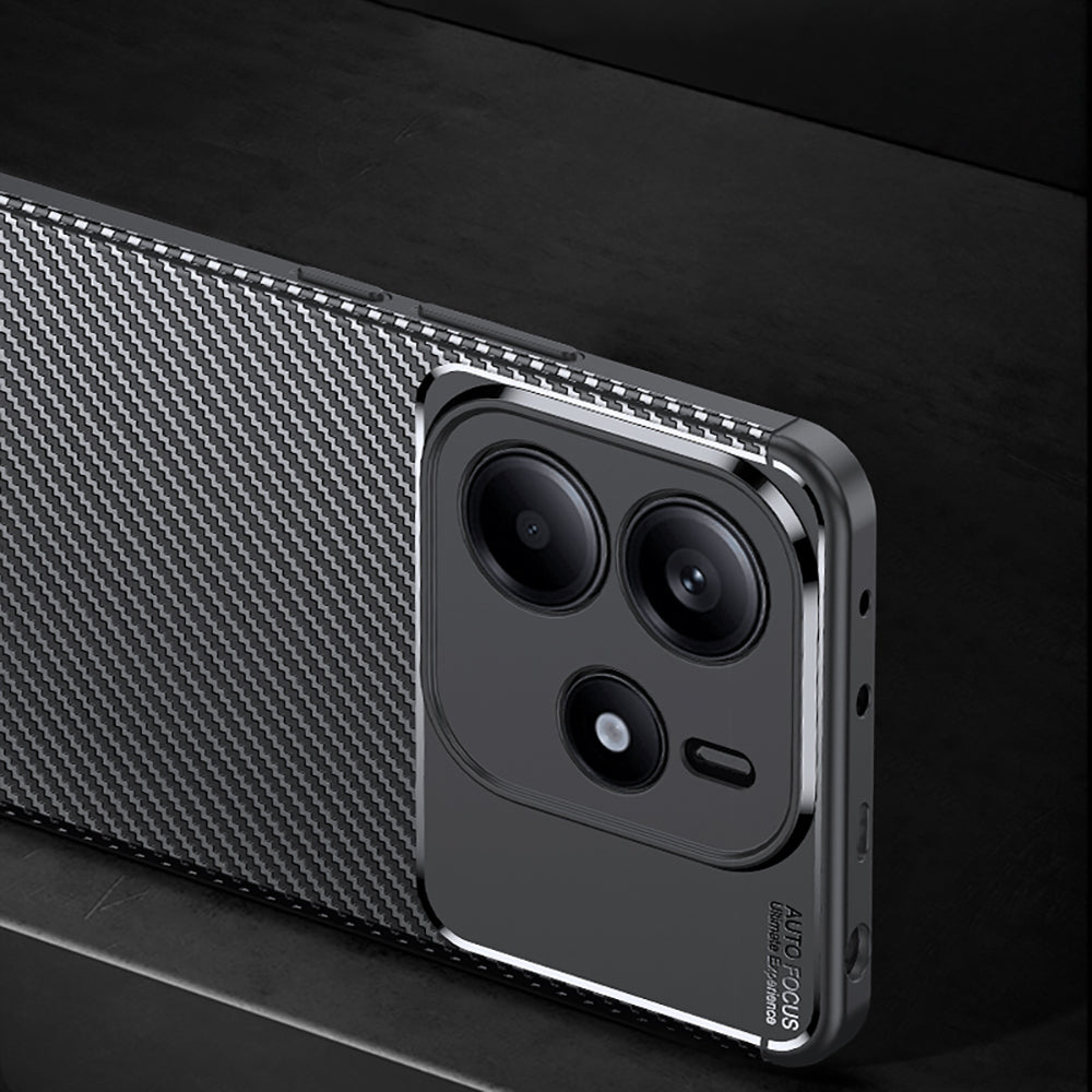 Xiaomi Redmi Note 14 4G Kılıf Zore Negro Silikon Kapak Siyah