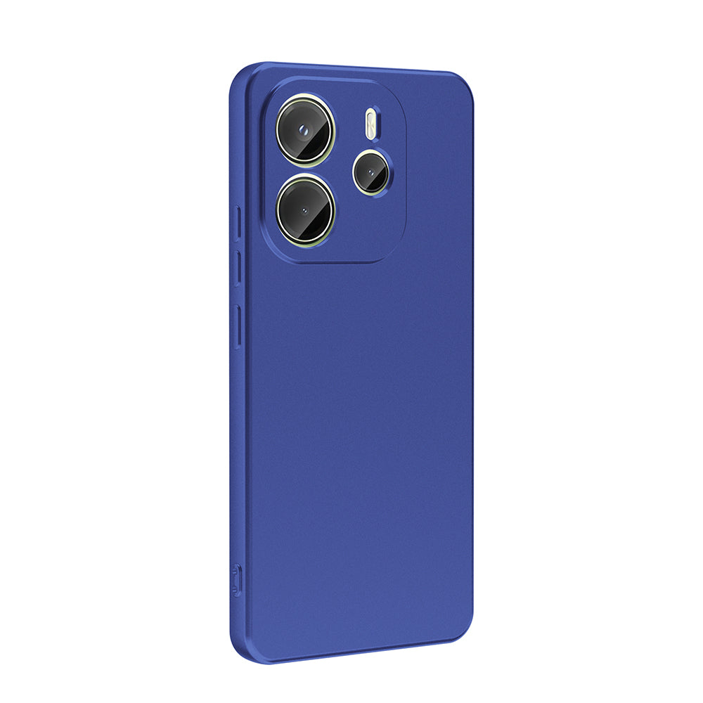 Xiaomi Redmi Note 14 4G Kılıf Zore Premier Silikon Kapak Lacivert