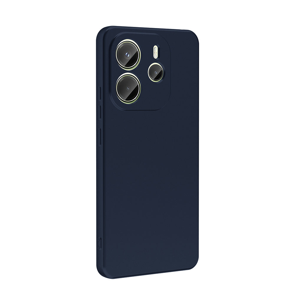 Xiaomi Redmi Note 14 4G Kılıf Zore Premier Silikon Kapak Lacivert