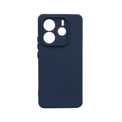 Xiaomi Redmi Note 14 5G Kılıf Zore Biye Silikon Lacivert