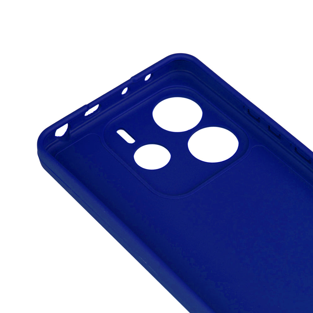 Xiaomi Redmi Note 14 5G Kılıf Zore Biye Silikon Kırmızı