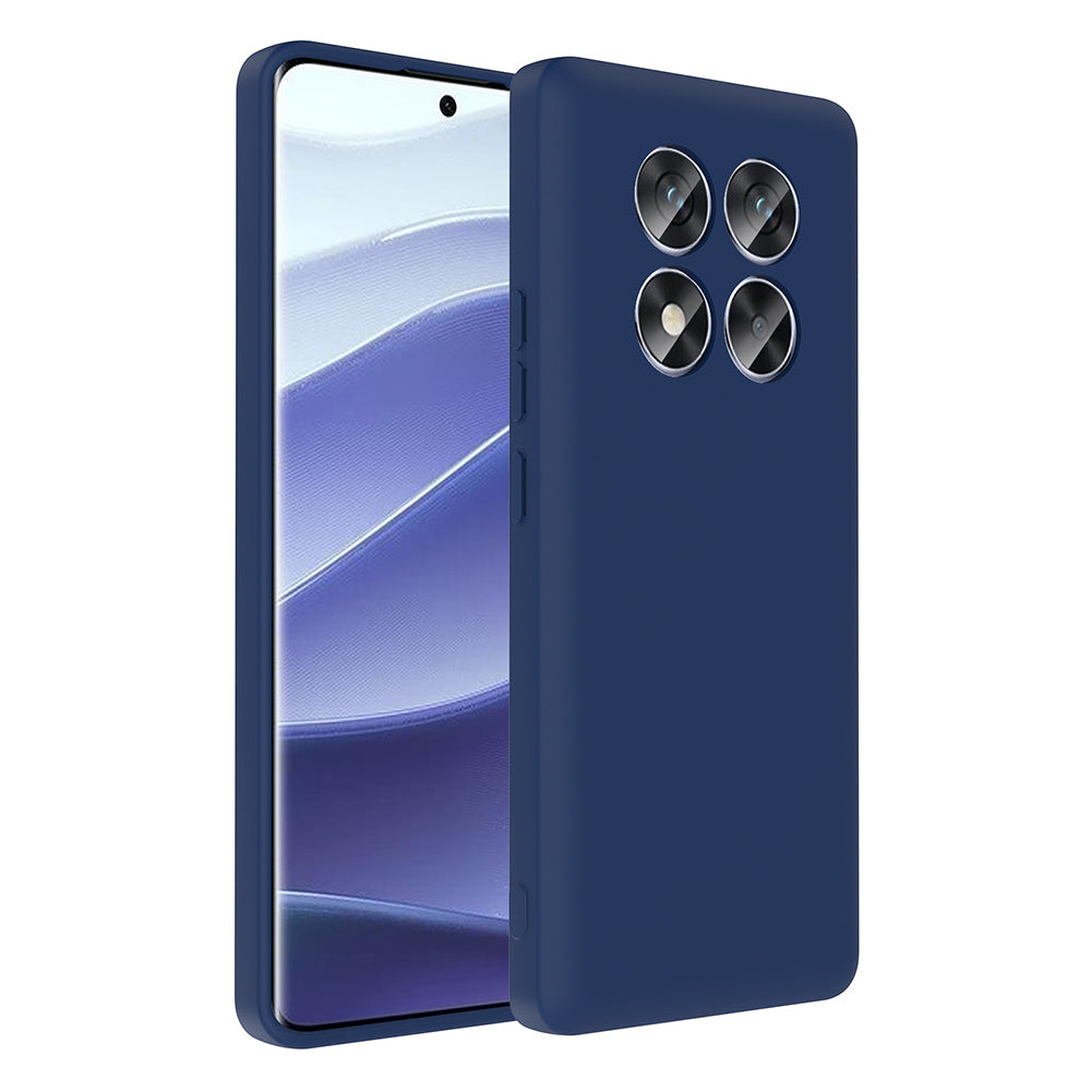 Xiaomi Redmi Note 14 Pro 4G Kılıf Kamera Korumalı Kartlık Hazneli Zore Vitra Kapak Lacivert