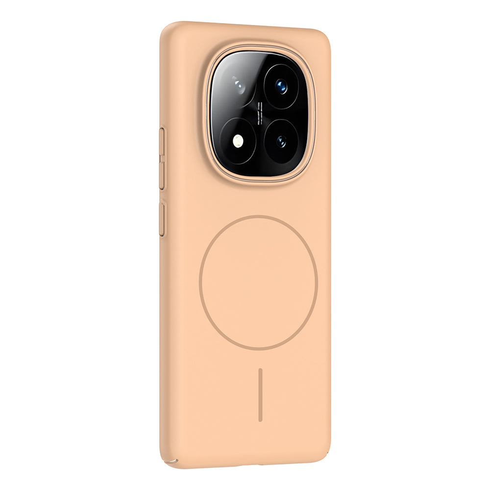Xiaomi Redmi Note 14 Pro 4G Kılıf M-safe Şarj Özellikli Zore Ruby Sert Kapak Siyah