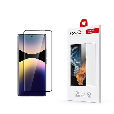 Xiaomi Redmi Note 14 Pro 4G Zore Full Adhesive Glass Screen Protector Transparent 