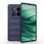 Xiaomi Redmi Note 14 Pro 5G Kılıf Esnek TPU Oyuklu Arka Yüzey Tasarımlı Zore Etnik Silikon Kapak Koyu Yeşil