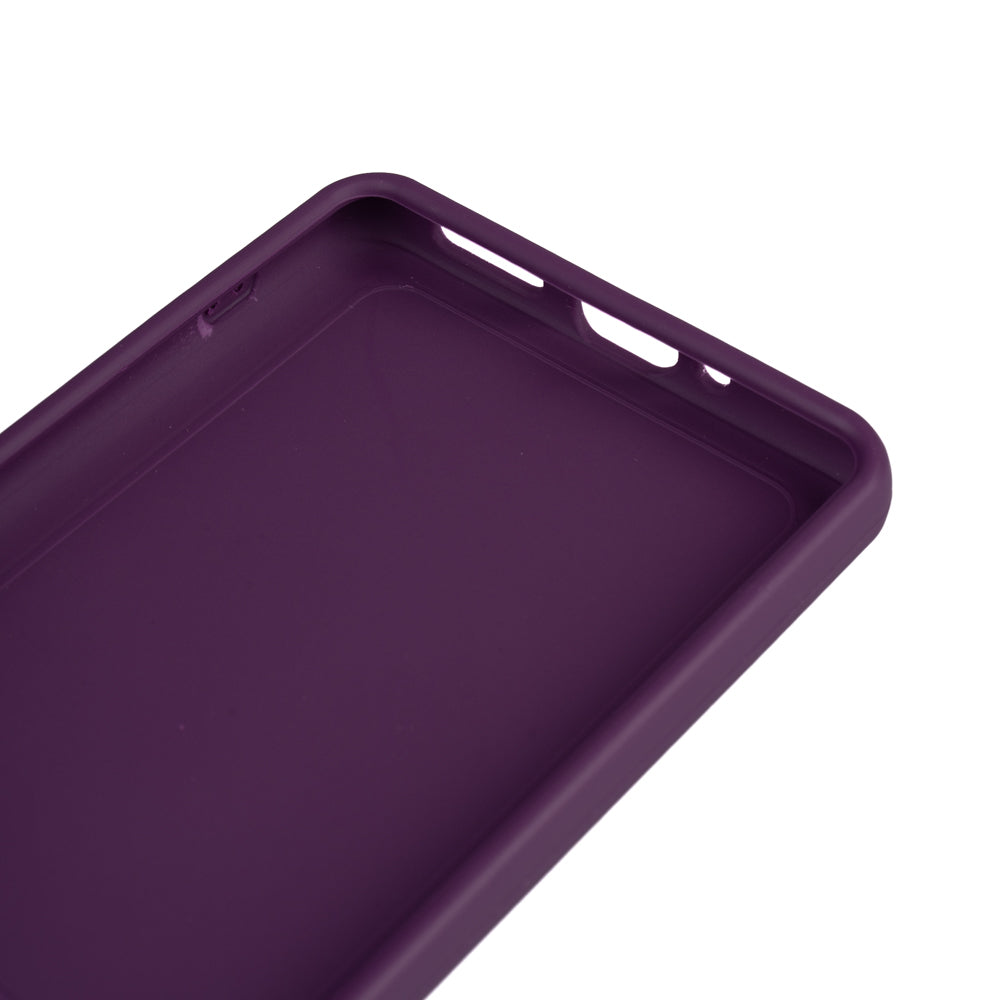 Xiaomi Redmi Note 14 Pro 5G Kılıf Zore Biye Silikon Mor