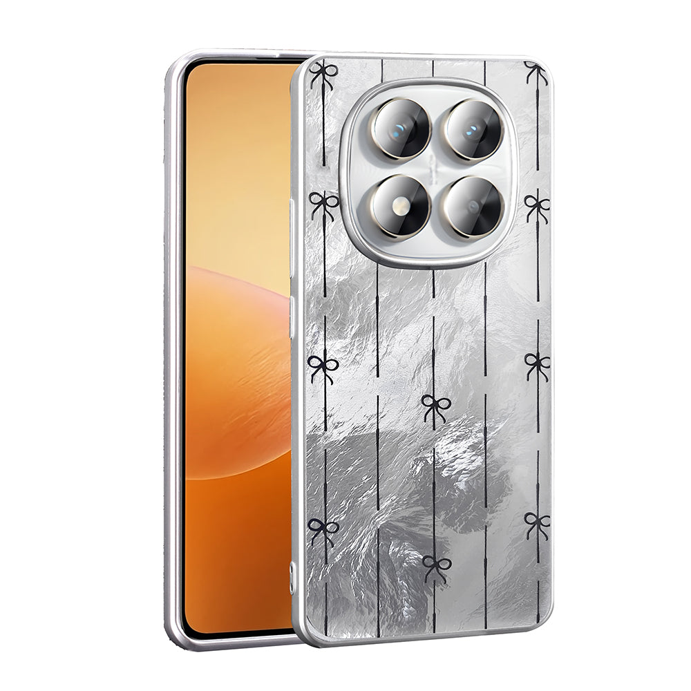 Xiaomi Redmi Note 14 Pro Plus Kılıf Desenli Zore Mep Kapak Gold Leopar