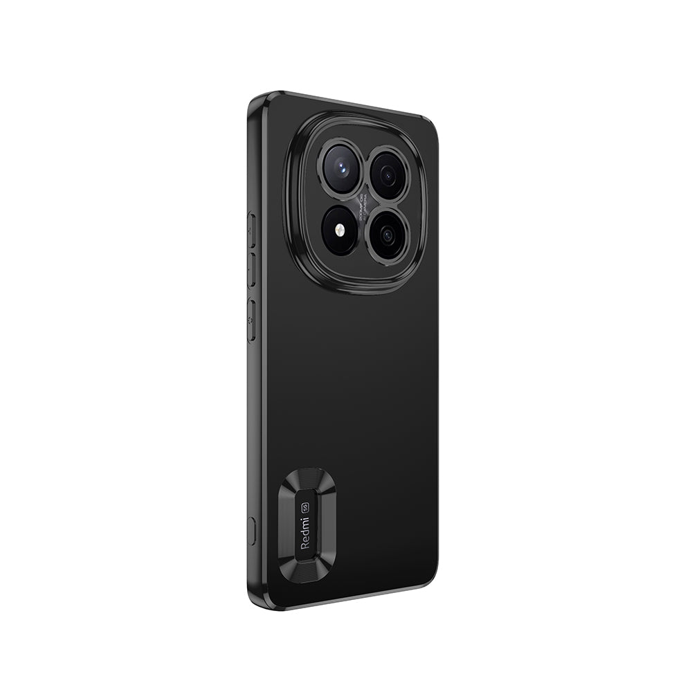 Xiaomi Redmi Note 14 Pro Plus Kılıf Kamera Korumalı Logo Gösteren Zore Omega Kapak Rose Gold