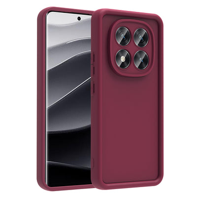 Xiaomi Redmi Note 14 Pro Plus Kılıf Kamera Korumalı Zore Ananas Kapak Koyu Yeşil