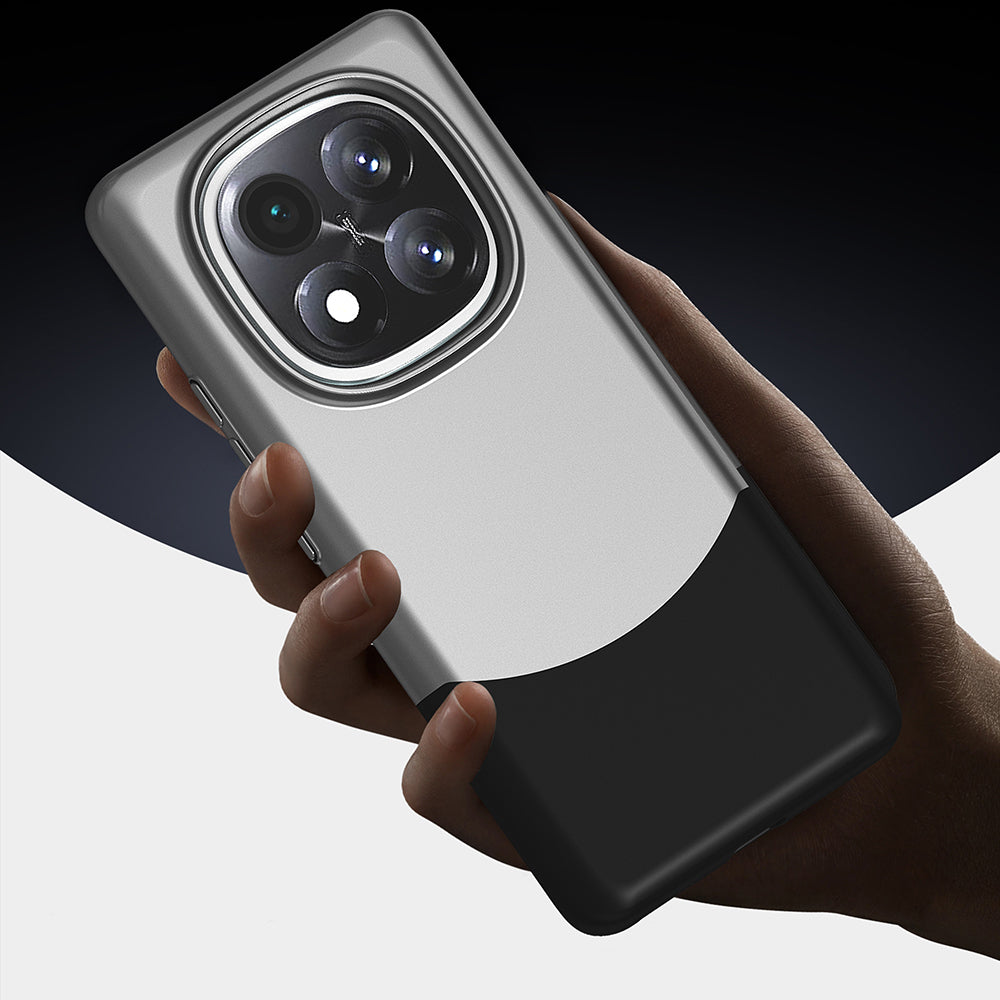 Xiaomi Redmi Note 14 Pro Plus Kılıf Mıknatıslı Zore Duble Kapak Gri