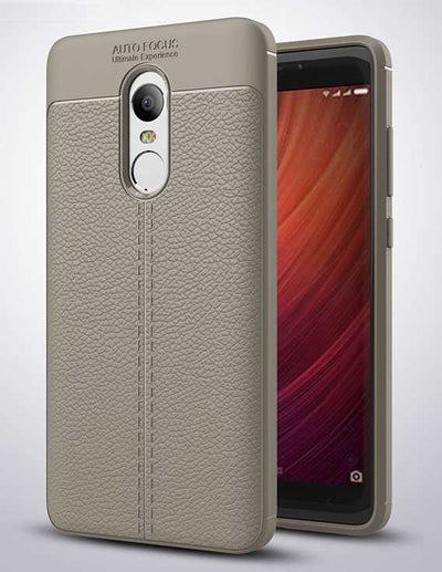 Xiaomi Redmi Note 4x Kılıf Zore Niss Silikon Kapak Gri