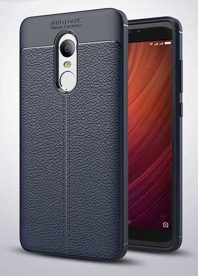 Xiaomi Redmi Note 4x Kılıf Zore Niss Silikon Kapak Lacivert