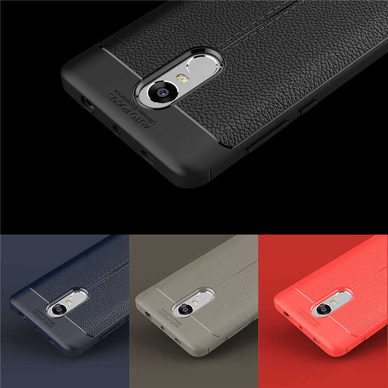 Xiaomi Redmi Note 4x Kılıf Zore Niss Silikon Kapak Kırmızı