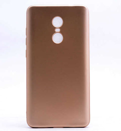 Xiaomi Redmi Note 4X Kılıf Zore Premier Silikon Kapak Gold
