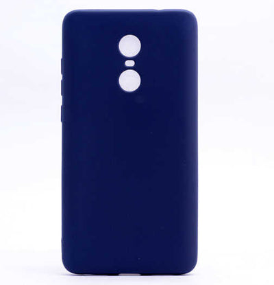 Xiaomi Redmi Note 4X Kılıf Zore Premier Silikon Kapak Lacivert