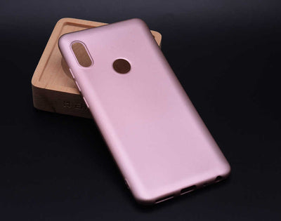 Xiaomi Redmi Note 5 Pro Kılıf Zore Premier Silikon Kapak Rose Gold