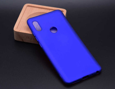 Xiaomi Redmi Note 5 Pro Kılıf Zore Premier Silikon Kapak Saks Mavi