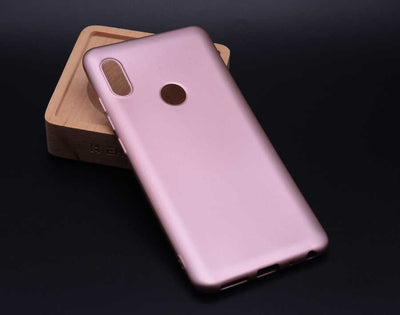 Xiaomi Redmi Note 5 Pro Kılıf Zore Premier Silikon Kapak Rose Gold